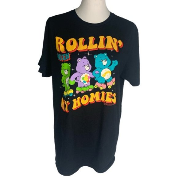 Care Bears Tops - Care Bears Rollin’ With My Homies Graphic Tee - Sz M